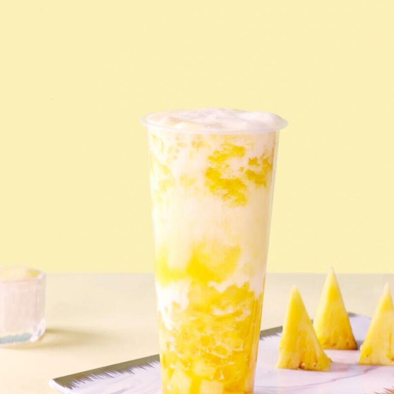Pineapple Fresh Milk Tea