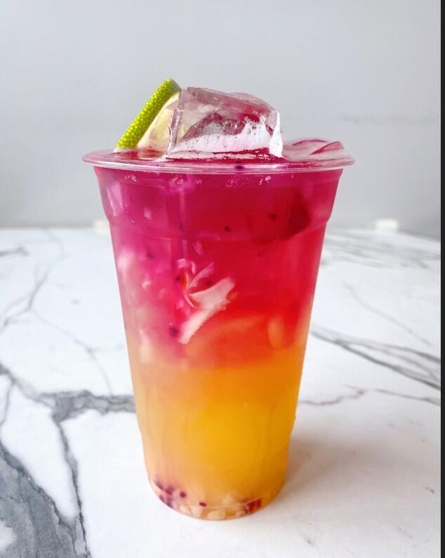 Lychee Dragon Fruit Tea