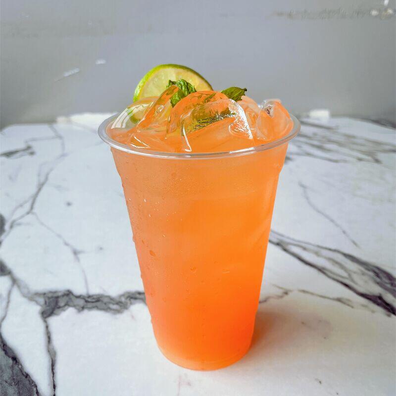 Peach Mint Lemonade