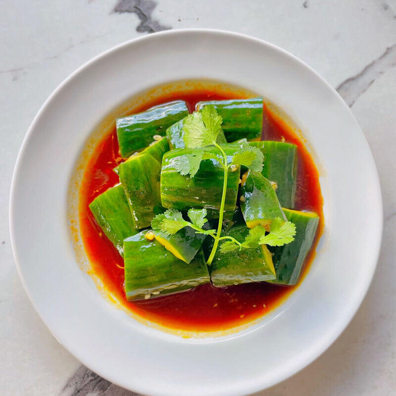 Asian Pickled Cucumbers